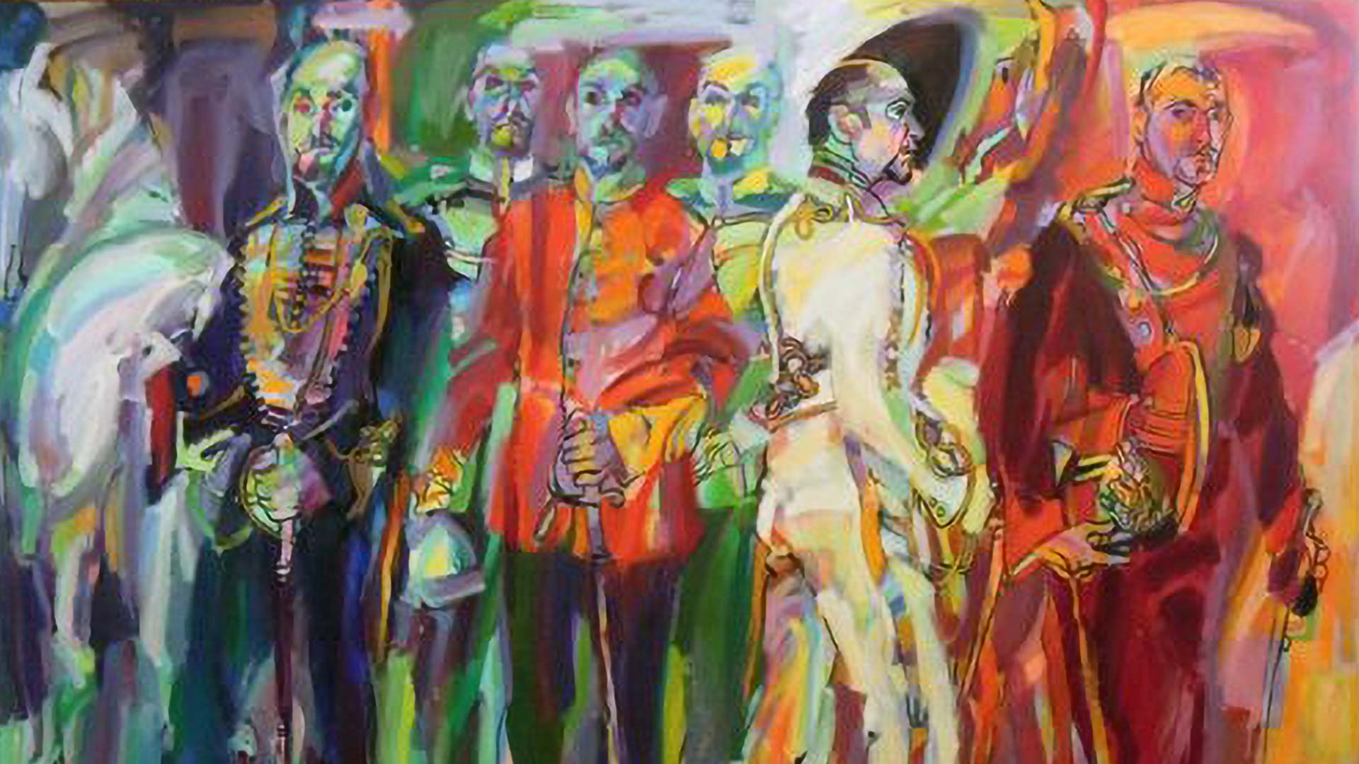 image of Vincent Maltas self portrait with 6 versions